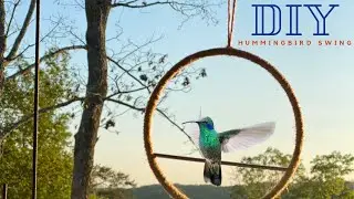 How to Make a Hummingbird Perch Swing