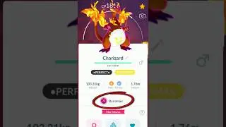 What😳 DYNAMAX CHARIZARD in pokemon go ##shorts