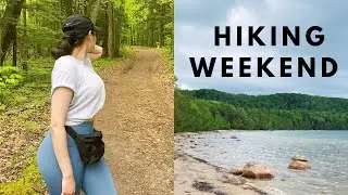weekend outdoors hiking trip