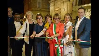 Reportage inaugurazione piazza Bracaccini Montefano 27/ 11 /2025