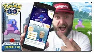 [LIVE] SHINY PORYGON COMMUNITY DAY W POKEMON GO