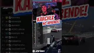 🤣 KARCHEZ NO APRENDE! #rotren #twitchstreamer #f123 #f1streamer