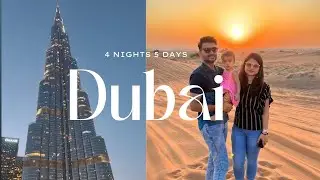 Trip to Dubai detailed itinerary