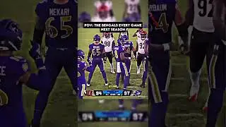 Bengals Have 99 Ovr Offense and a 60 Ovr Defense ☠️😭 #nfl #shorts