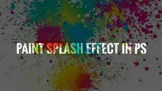 How to make a Paint Splash effect in photoshop