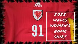 2022 Wales Women's Home Shirt (Fan Version) Unboxing