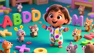 Glitter Castle ABC Trip ✨🏰 Alphabet Song for Kids | Learn Letters A to Z