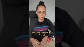 Every time someone folds face up