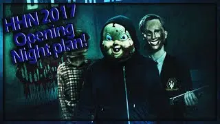 HHN 2017 Opening Night Plan
