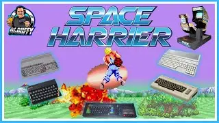 Space Harrier от SEGA &mdash; сравнение Spectrum VS C64 + AMSTRAD и Commodore AMIGA VS Atari ST