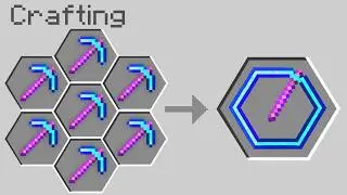Minecraft, But Crafts Are Shaped...
