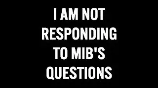 I AM NOT RESPONDING TO THE KAIJU QUESTIONS