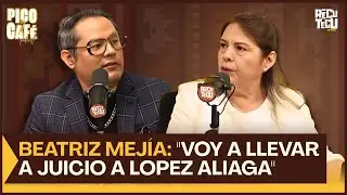 Beatriz Mejía reta a López Aliaga a hacerse una prueba toxicológica y psiquiátrica