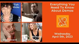 Ask The Sensei: Ryan Ricks & Brittany Cox of Next Level Voice Demos Share Top Demo Reel Secrets!