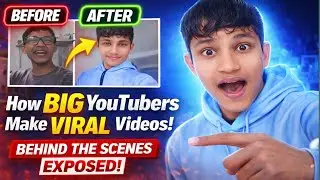 Big YouTubers Viral Kaise Hote Hain? 🔥Behind The Scenes Reality (First Vlog)#trending #viralvideo 