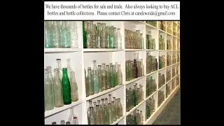 23- CAW ACL Soda Bottle Museum - Embossed Bottles