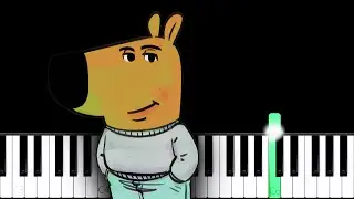 Just a Chill Guy (Hinoki Wood) ▶ EASY Piano Tutorial