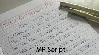 Learn MR Script | Improve Your Handwriting Fast | Write Neatly & Confidently | Master the MR Script