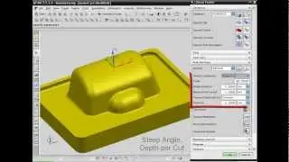NX CAM - Contour Area & Z-Level Profile