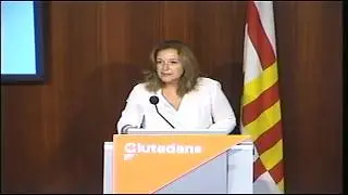 Roda de premsa de Carina Mej&iacute;as sobre l'ordenan&ccedil;a de terrasses