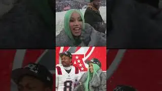 Cardi B has stayed by Stefon Diggs&rsquo; side 🙌 (via NFL Network)