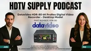 Datavideo HDR-80 4K ProRes Digital Video Recorder - Desktop Model
