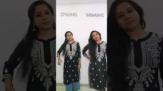 wearing x styling #wearing #chickenkarikurti #styling #itsminebyshalima