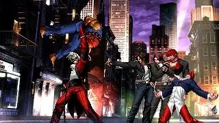 [KOF Mugen] God Rugal vs Kyo, Iori team