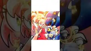 Metal.Sonic x Amy rose #shorts