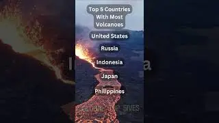 Top 5 Countries #global #globaltop #ytshorts #top5 #top5countries #viral #facts #info #volcano