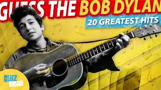 Bob Dylan Song Challenge &mdash; Can You Name All 20 Hits? (5-Second Quiz)