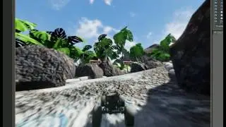Race level in unreal - created as a tutorial level for a book