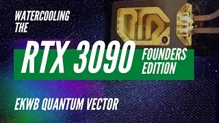 EKWB RTX 3090 special edition water block install and Founders Edition teardown!