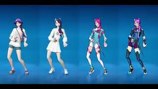 Pull Up emote with Erisa and Court Queen Erisa