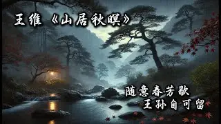 [国语唱古诗]山居秋暝 王维 简介和歌