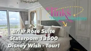 Briar Rose Suite Stateroom 13500 Disney Wish Full Tour