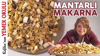 🍄 Peynirli ve Kestane Mantarı ile 4 Mantarlı Makarna Tarifi 🧀 Mantar Soslu Makarna 🍝