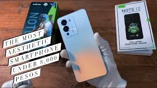 Unboxing the most aesthetic android phone under $150 | Infinix Note 12 G96 Snowfall white #infinix