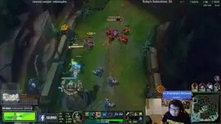 Dyrus playing as Olaf #1 Full Gameplay  Season 7