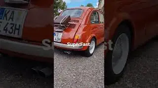 Fiat 500 Super Fast Sound Best 😁😄