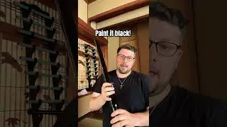 #shakuhachi #flute #ghostoftsushima #10ksubscribers #urushi #paintitblack