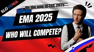 EMA 2025 🇸🇮 | All 12 Artists (Slovenia Eurovision 2025)