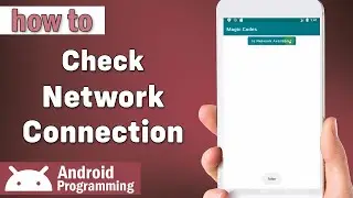 how to check internet connection in android device