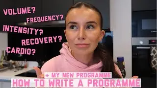 HOW TO WRITE AN EFFECTIVE TRAINING PROGRAMME | Sharing My New Programme