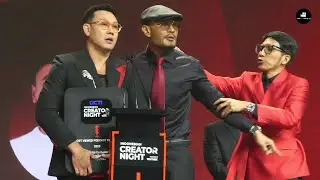 Deddy,  Densu, Dika Dan Desta Pada Ngelawak Saat Menerima Penghargaan Indonesian Creator Night 2025