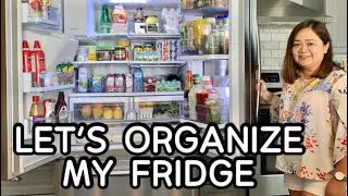 FRIDGE ORGANIZATION | FROM MESSY TO SPARKLY
