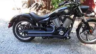 Hacker Custom Exhaust S.O.B's for Victory
