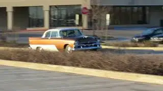Classic 1956 Plymouth Savoy Departure