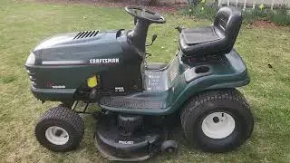 2002 Craftsman LT1000 Lawn Tractor Walk-around