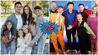 Life As We Gomez Family Vs Ninja Kids Tv Family 🔥 Real Names And Ages 2025
